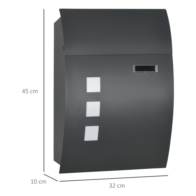 4goodz Wandbrievenbus met slot - 3193687 large