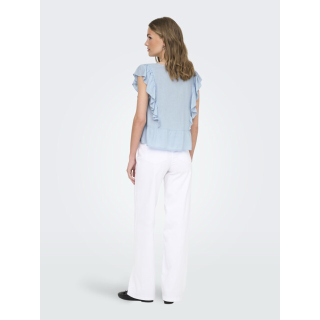 Only Onlrian flonce ss top wvn licht 4382.31.0041 large