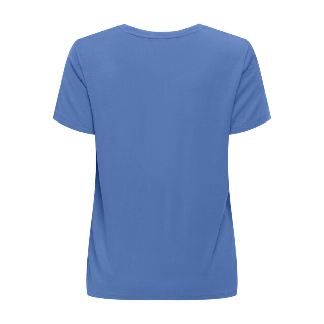 Only Onlkarli ss reg o-neck heart top cs jrs kobalt 4339.34.0045 large