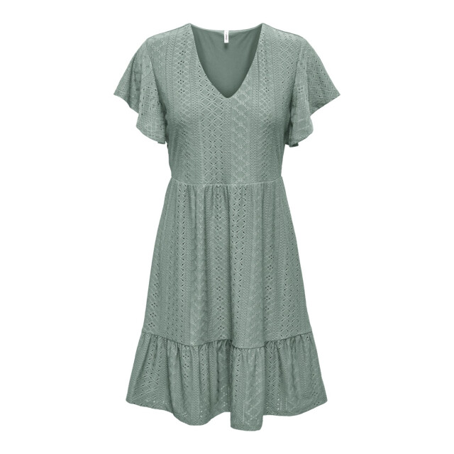 Only Onlsandra ss v-neck dress jrs noos olijf 4409.22.0001 large