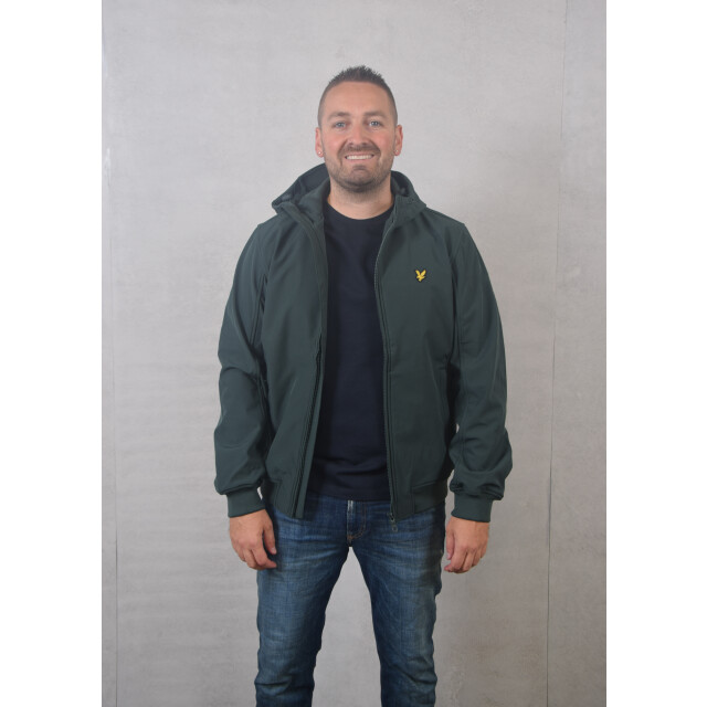 Lyle and Scott Fleece back softshell jacket 142.40.0033 large