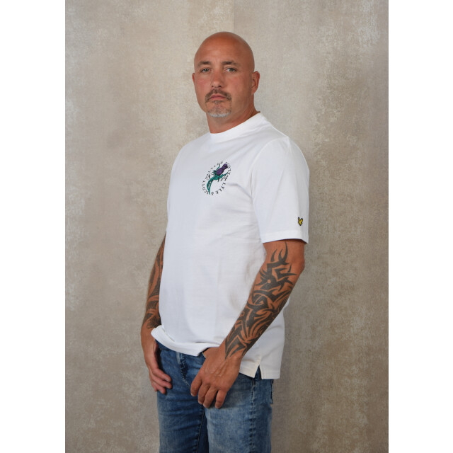 Lyle and Scott Thistle flora print t-shirt 100.00.1000 large