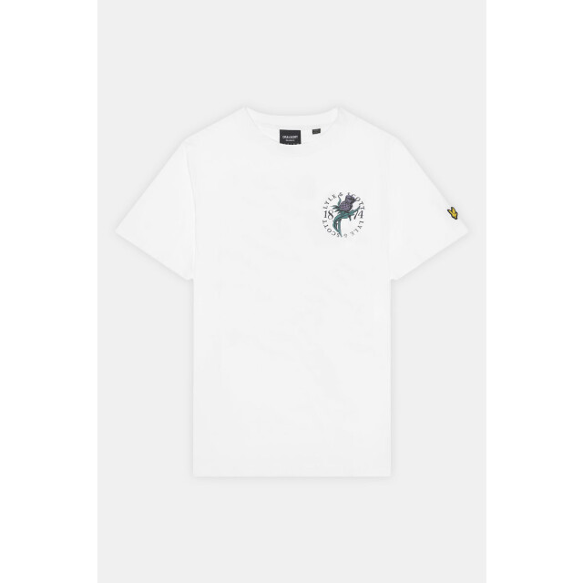 Lyle and Scott Thistle flora print t-shirt 100.00.1000 large