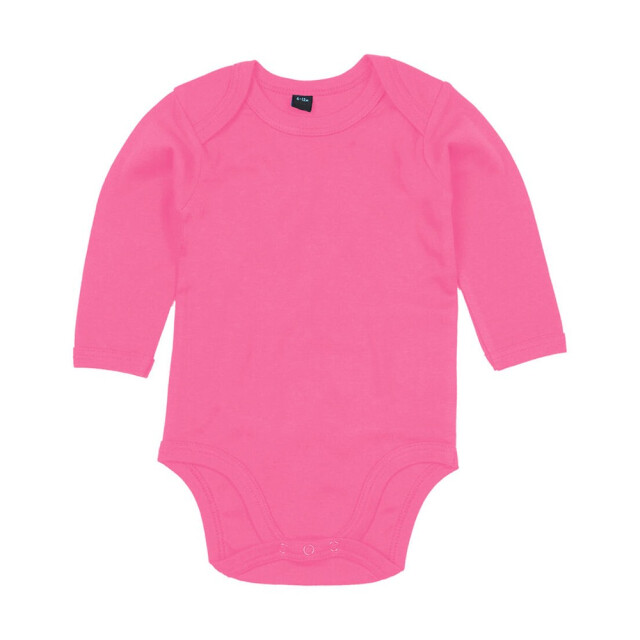 Babybugz Babybody met lange mouwen UTFK1824_fuchsia large