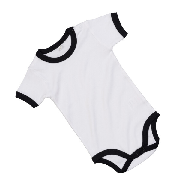 Babybugz Baby ringer body UTFK1860_whiteblack large