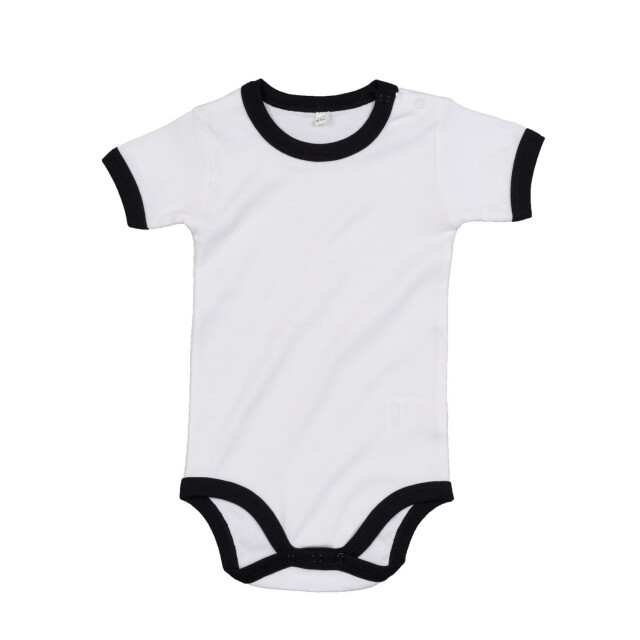 Babybugz Baby ringer body UTFK1860_whiteblack large