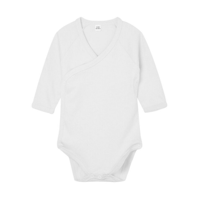Babybugz Kimono babypakje met lange mouwen UTFK2975_white large