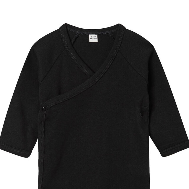 Babybugz Kimono babypakje met lange mouwen UTFK2975_black large