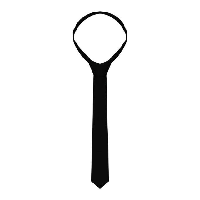 Karlowsky Gewone stropdas voor volwassenen UTLT3104_black large