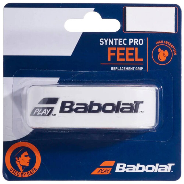 Babolat Syntec feel pro racket overgrip UTMR2302_white large