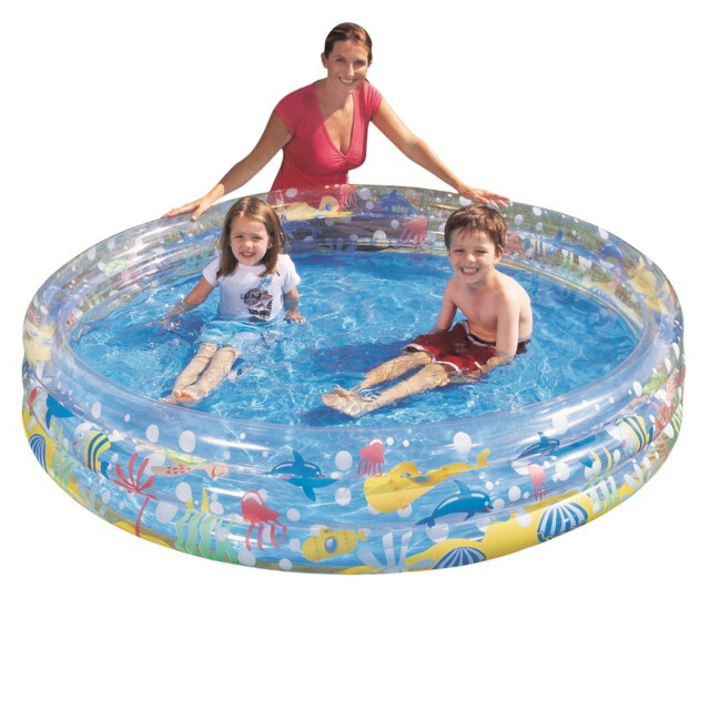 BESTWAY Opblaasbaar zeedieren pierenbadje UTMR2174_blue large