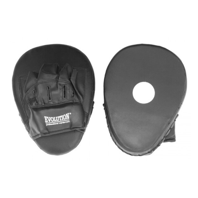 Evolution Synthetisch lederen haak & stootkussentjes (set van 2) UTMR2153_black large