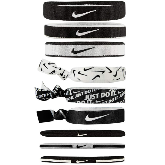 Nike Gemengde haarbanden set (set van 9) UTMR2384_whiteblack large