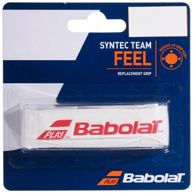 Babolat Syntec team feel racket overgrip UTMR2305_white large