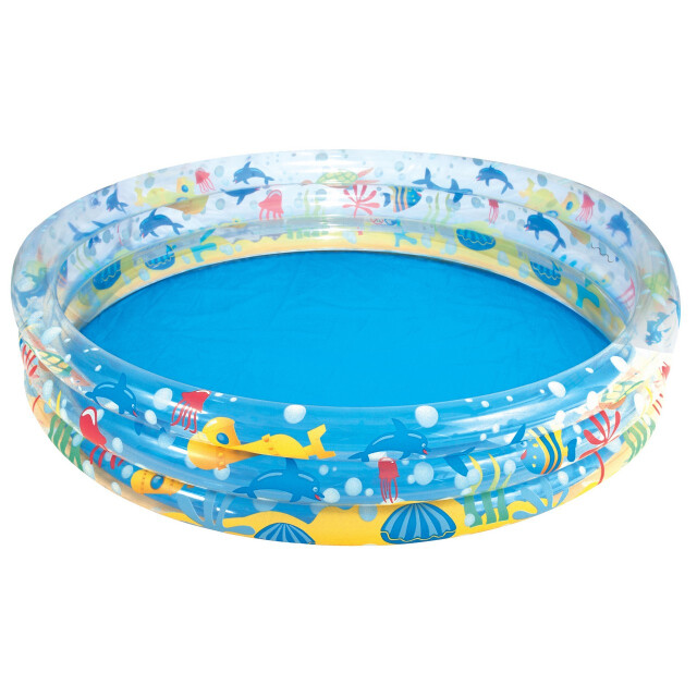BESTWAY Opblaasbaar zeedieren pierenbadje UTMR2174_blue large