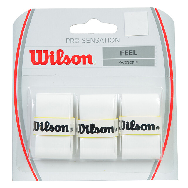 Wilson Pro sensation feel racket overgrip (set van 3) UTMR2242_white large