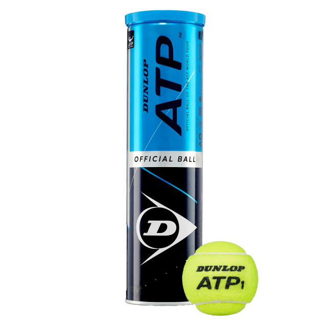 Dunlop Atp tennisballen (set van 4) UTMR78195_yellow large