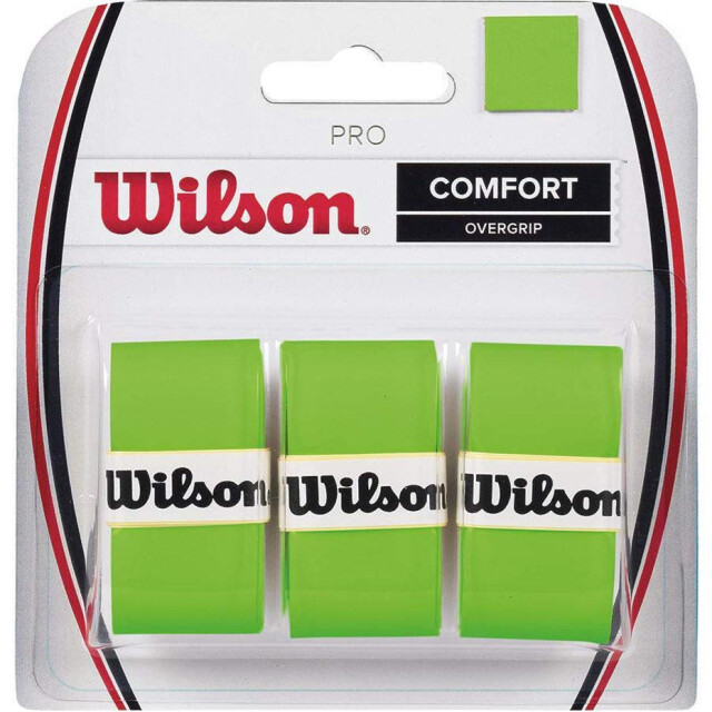 Wilson Pro comfort racket overgrip (set van 3) UTMR2261_lightgreen large