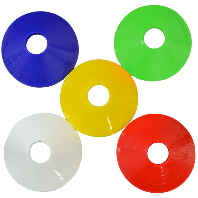 NO10 Vcm-p2s50pb kunststof platte kegels (set van 50) UTMR78365_multicoloured large