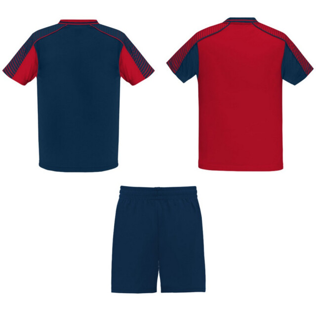 Roly Kinderen/kinderen juve sportset UTPF4423_rednavyblue large