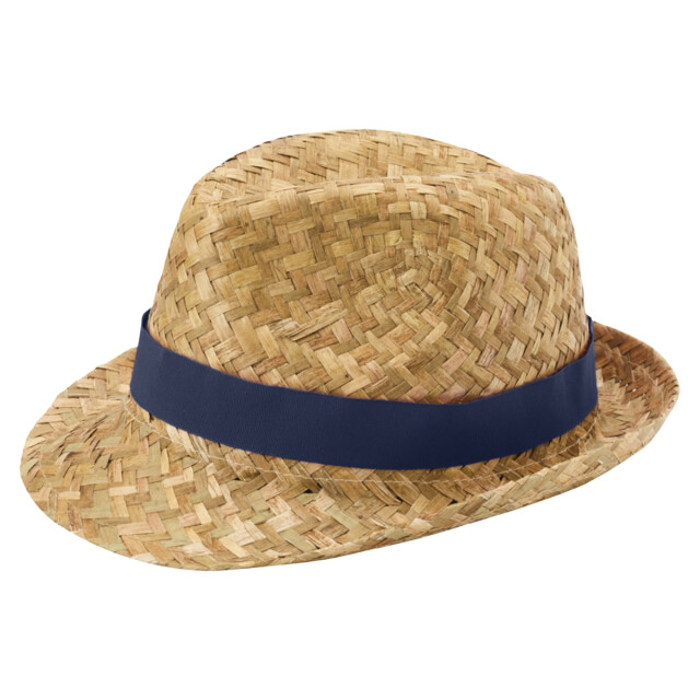Floso Pricus stro zonnehoed voor volwassenen UTPF4725_naturalnavy large