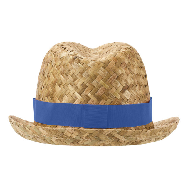 Floso Pricus stro zonnehoed voor volwassenen UTPF4725_naturalroyalblue large