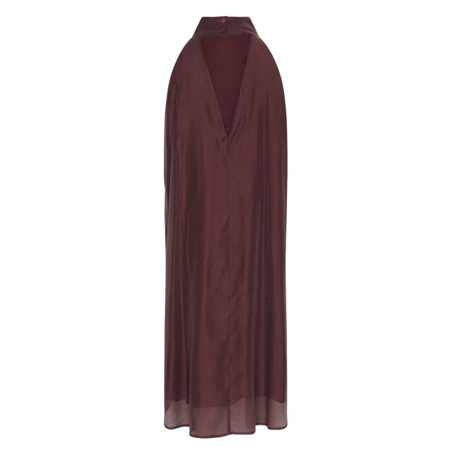 Moss Copenhagen Mschalithea faustina sl halterjurk midi burgundy 9476022698312 large