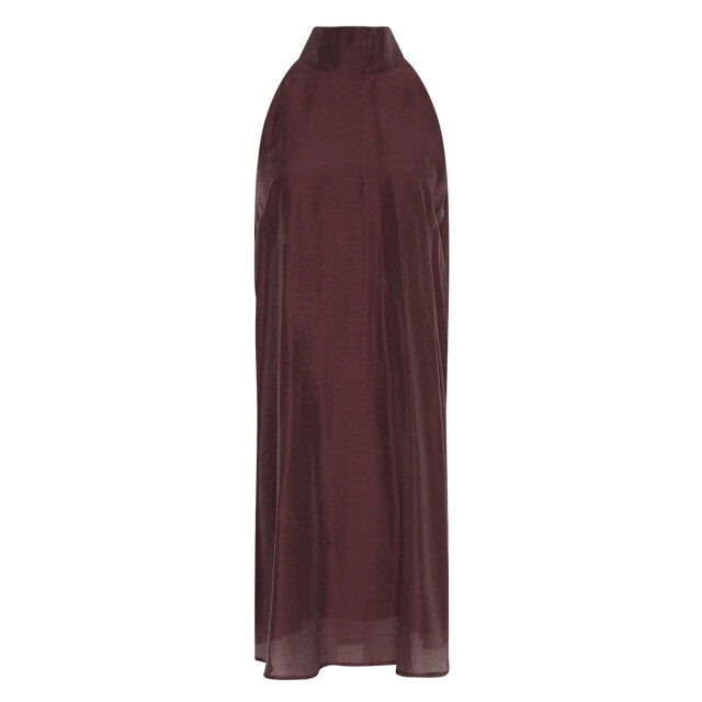 Moss Copenhagen Mschalithea faustina sl halterjurk midi burgundy 9476022698312 large