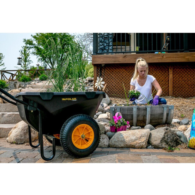 Polar Cub cart kruiwagen po8449 sterke polyethyleen kruiwagen 191l 3049053 large