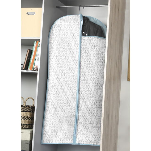 CaliCosy Set van 2 hoezen met golfpatroon voor kleding h120 cm 2931687 large