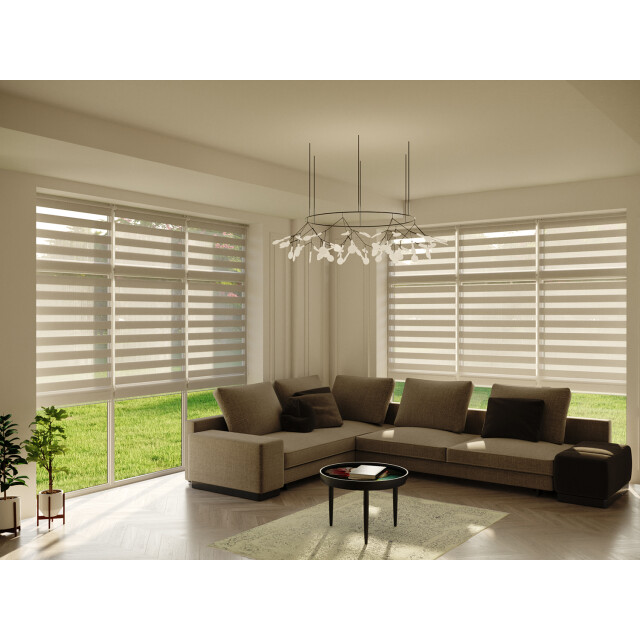 4goodz Duo rolgordijn easy lichtdoorlatend 45x90 cm - 3056953 large