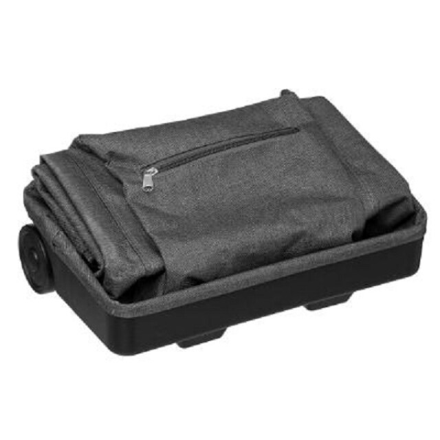 4goodz Opvouwbare boodschappentas met wieltjes 30 liter - 3156431 large