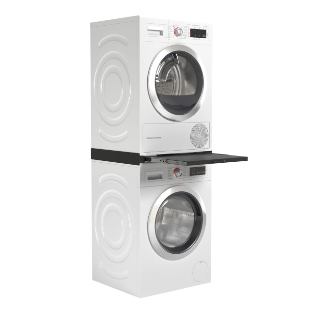 Wasophoogte ® tussenstuk wasmachine & droger met uitschuifbaar 3188018 large