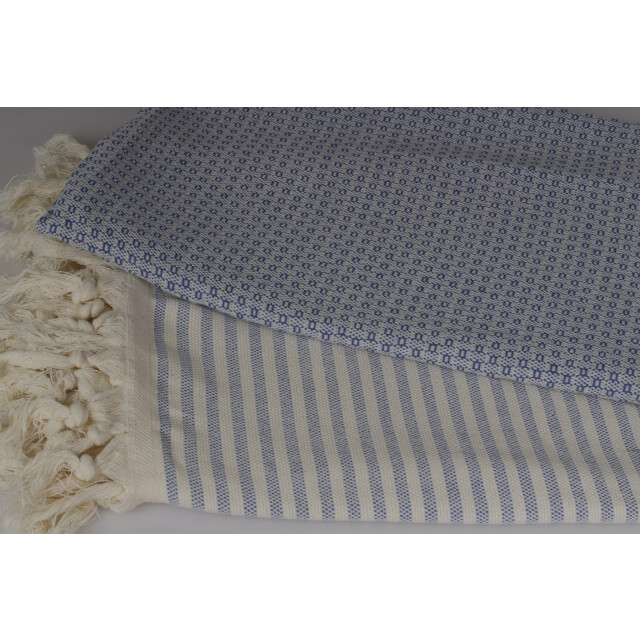 Phlox Hamamdoek 100 x 200 cm, saunadoek, strandhanddoek, yogadoek en spa-doek, 2904480 large