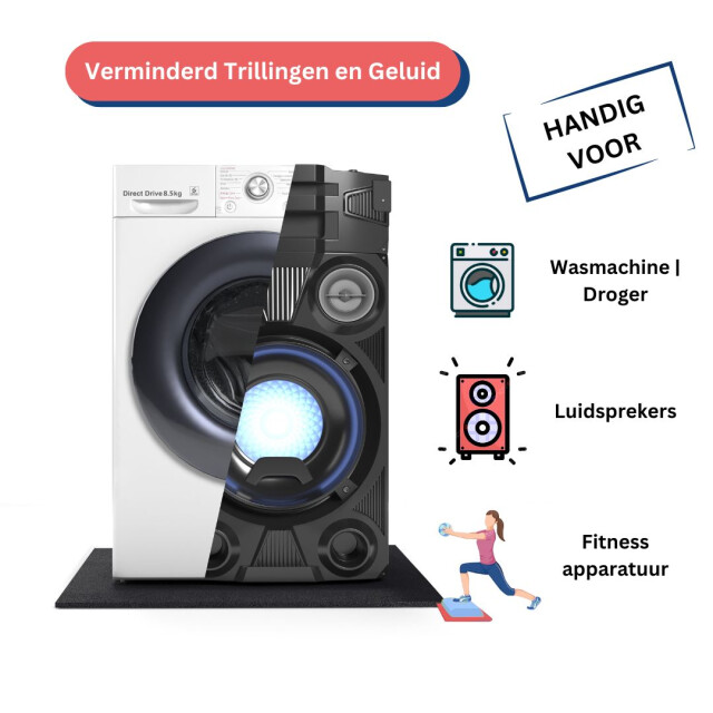 Wasophoogte Trillingsdempers wasmachine 60x60 cm 3182982 large