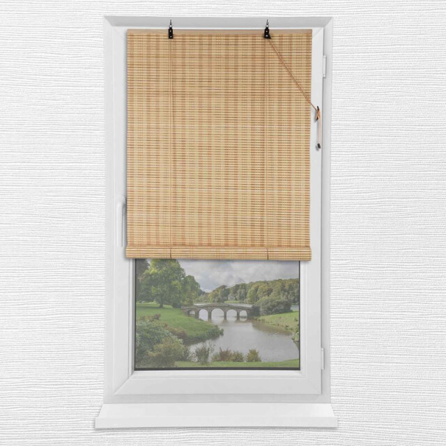 4goodz Bamboe rolgordijn 120x160 cm - 3047722 large