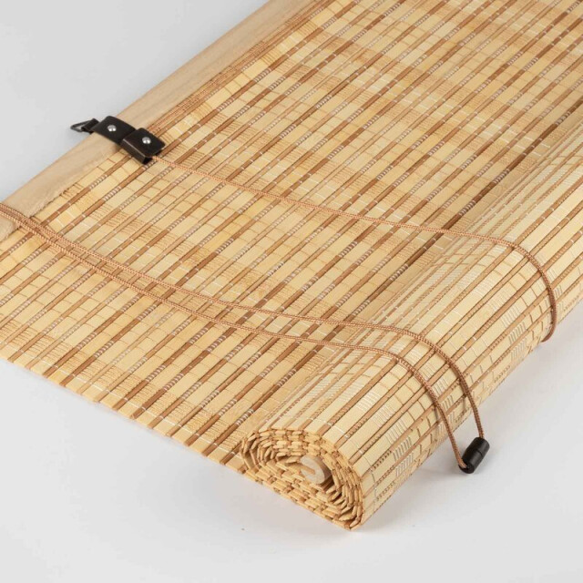 4goodz Bamboe rolgordijn 120x160 cm - 3047722 large