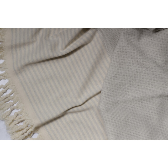 Phlox Hamamdoek 100 x 200 cm, saunadoek, strandhanddoek, yogadoek en spa-doek, 3176415 large