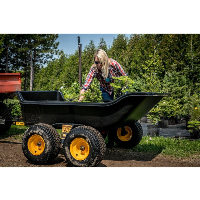 Polar Po8262 dubbelas aanhanger heavy duty aanhanger tuinkar 3049060 large