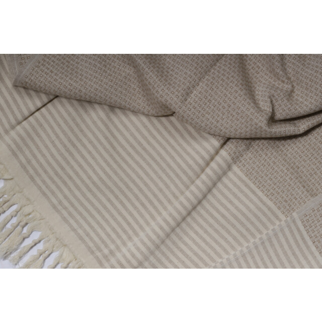 Phlox Hamamdoek 100 x 200 cm, saunadoek, strandhanddoek, yogadoek en spa-doek, 3176416 large