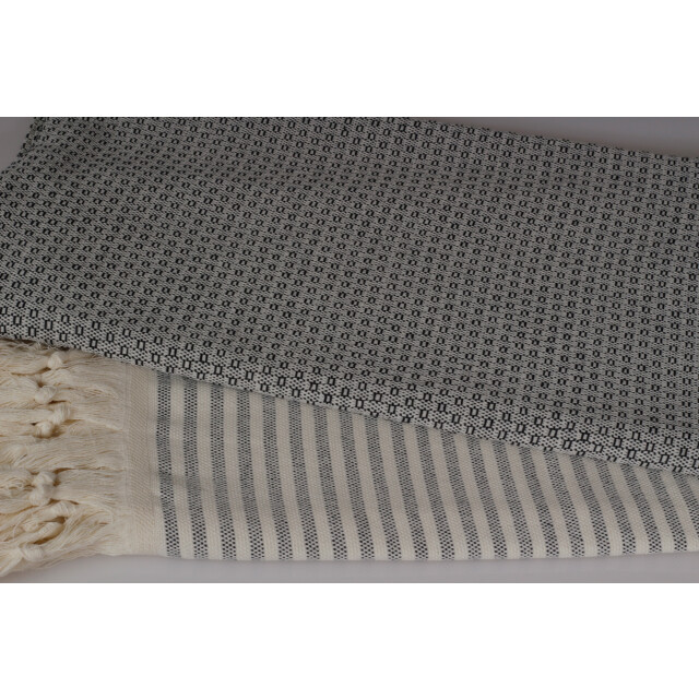 Phlox Hamamdoek 100 x 200 cm, saunadoek, strandhanddoek, yogadoek en spa-doek, 3176417 large