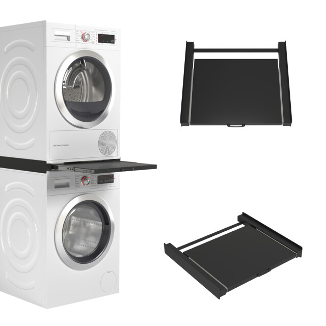 Wasophoogte ® tussenstuk wasmachine & droger met uitschuifbaar 3188018 large