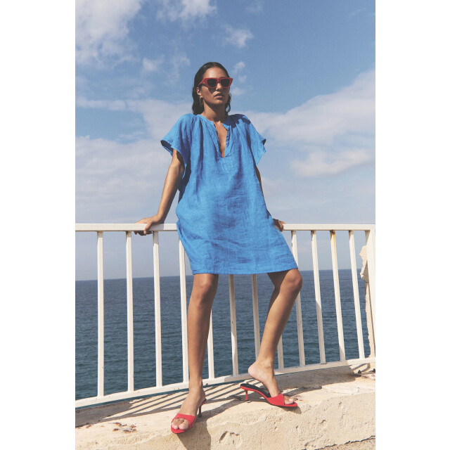 By-Bar Amsterdam 25117007 vina linen dress 25117007 Vina Linen dress large