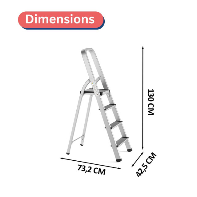 RMBO ® huishoudtrap 4 treden 3188066 large