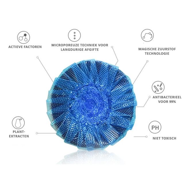 Fresh Koala ® toiletblokjes inbouwreservoir 50 stuks 3192195 large