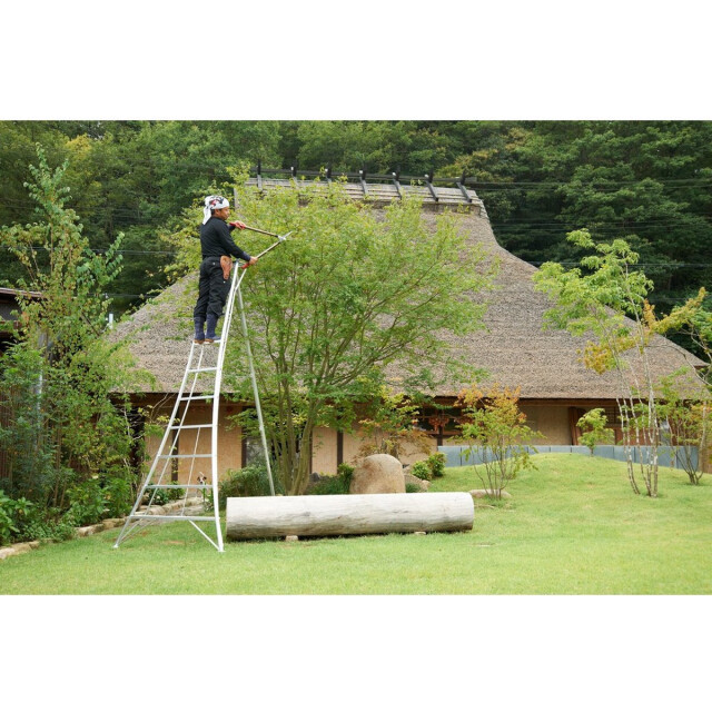 Niwaki Driepoot tuinladder 300 cm snoeiladder tripod ladder plukladder nw03000 3049056 large