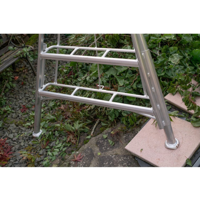 Niwaki 3-poot tuinladder 270 cm in hoogte verstelbaar plukladder nw02700 3049057 large