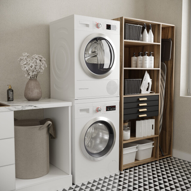 Wasophoogte ® tussenstuk wasmachine & droger 3188036 large
