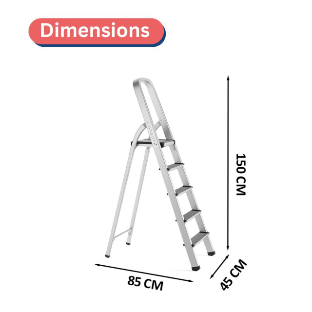 RMBO ® huishoudtrap 5 treden 3188065 large