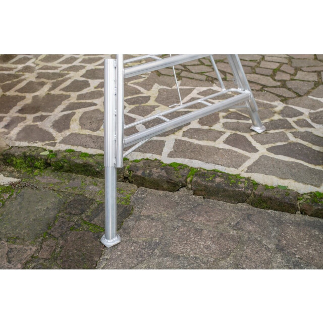 Niwaki 3-poot tuinladder 270 cm in hoogte verstelbaar plukladder nw02700 3049057 large